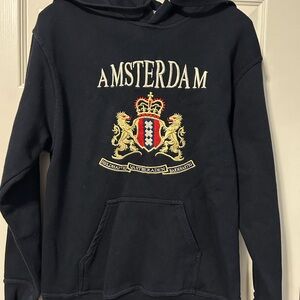 Amsterdam Black Hoodie